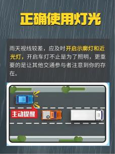 出行提示_雨天行車技巧_雨天安全行車知識