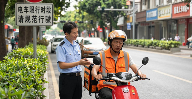 廣州市電動(dòng)自行車限行 外賣騎手應(yīng)對(duì)措施 外賣平臺(tái)配送政策_(dá)禁行