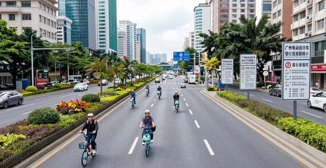 廣州市電動(dòng)自行車限行范圍 時(shí)間 新規(guī)_禁行