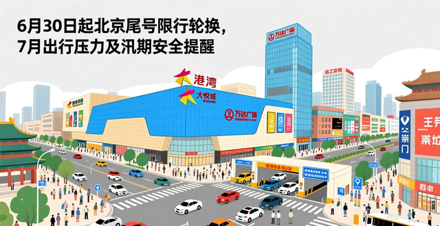 北京尾號限行輪換_限行_暑期交通出行指南