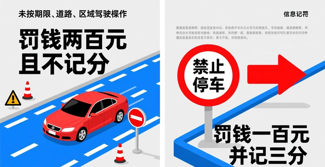 限行區(qū)域違規(guī)罰款標準_車輛限行違章處罰_禁行