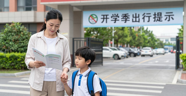 出行提示_家長學(xué)生文明出行指南_開學(xué)交通安全錦囊